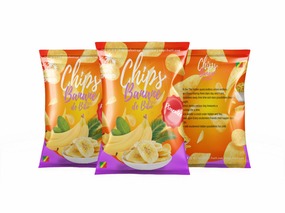 Chips Banane de Bibi Pimantée